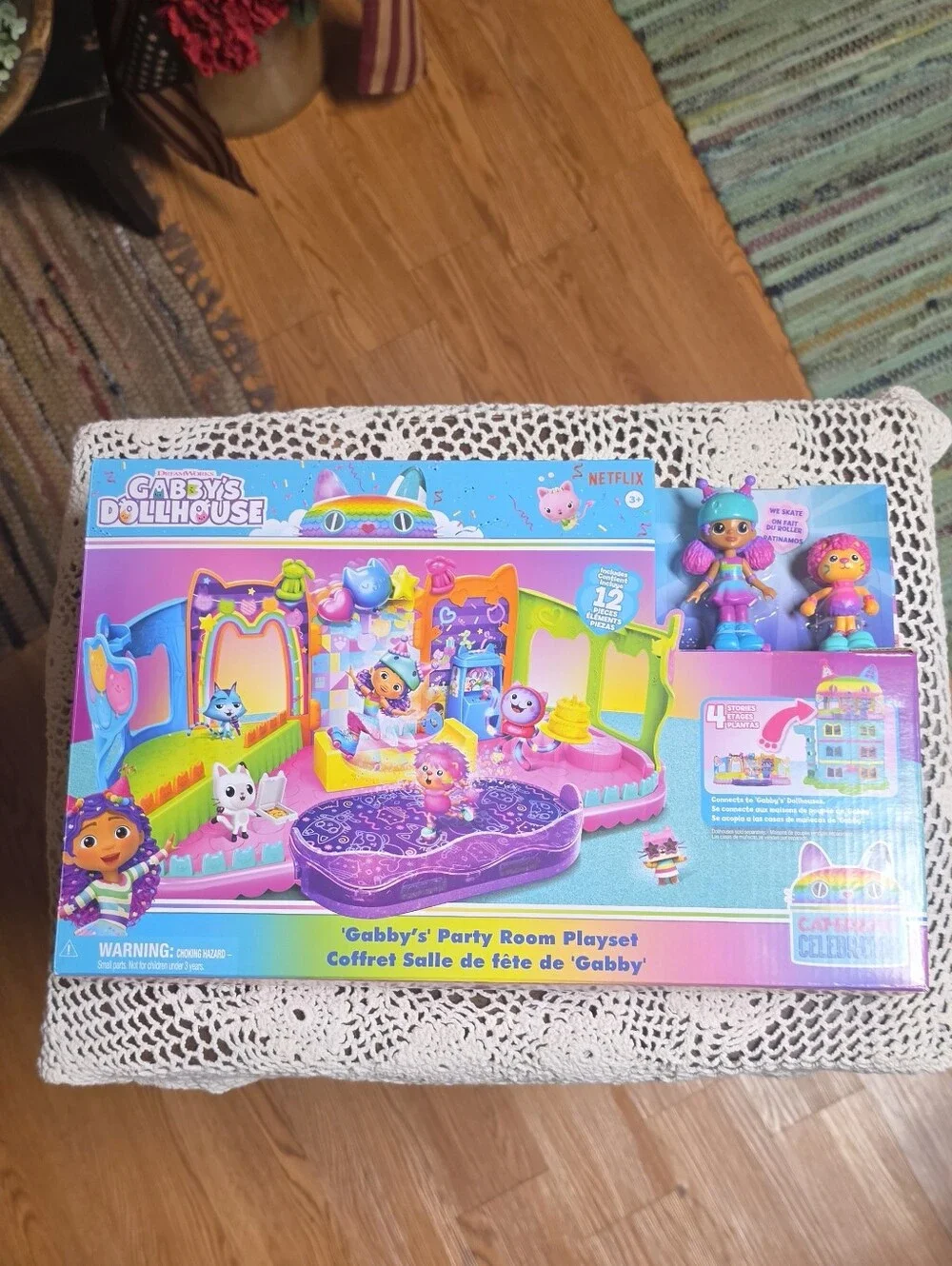 Gabby's Party Room Playset NIB - Pink & Purple